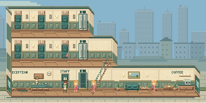 Bit Hotel game preview
